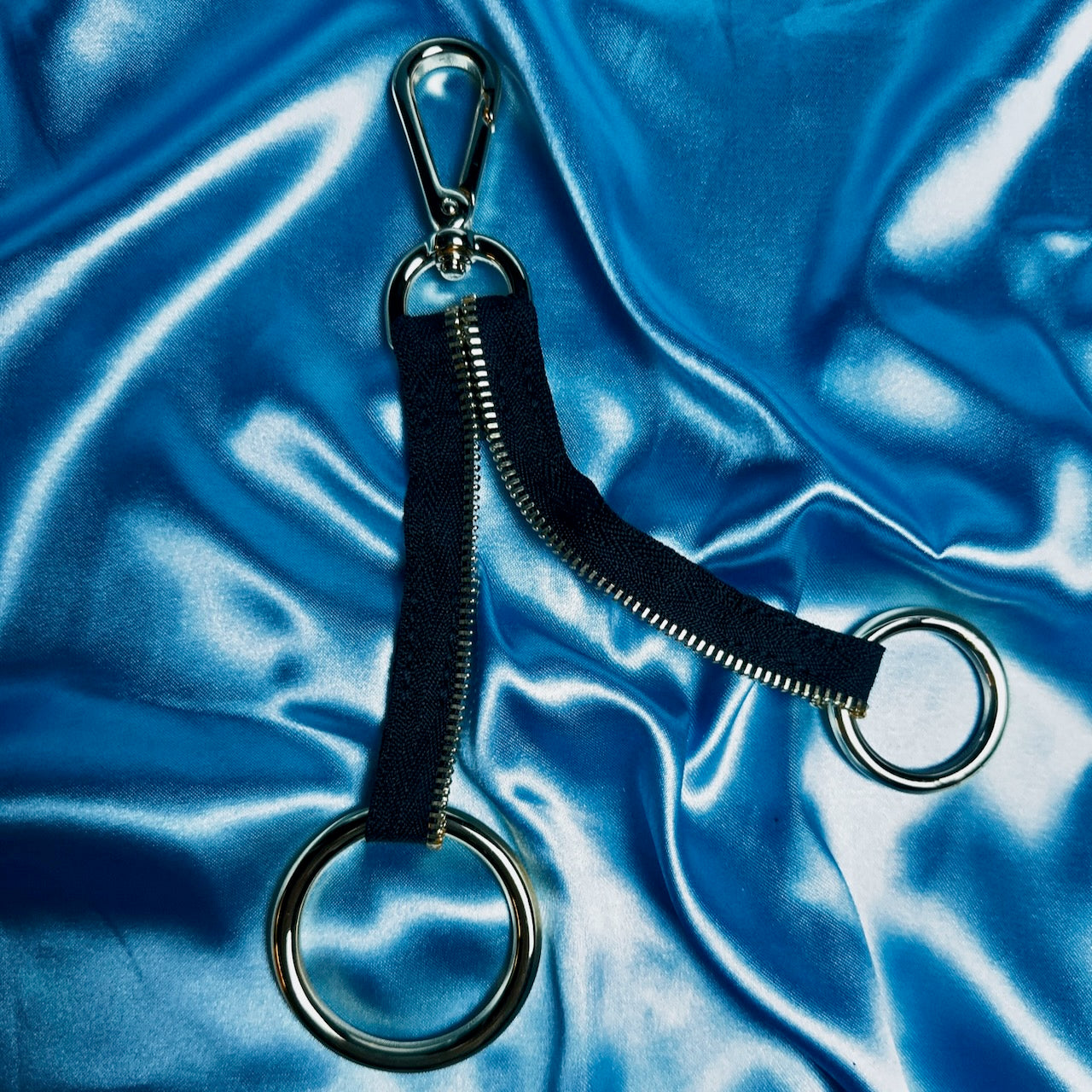 item no.1: brass cherry bag charm