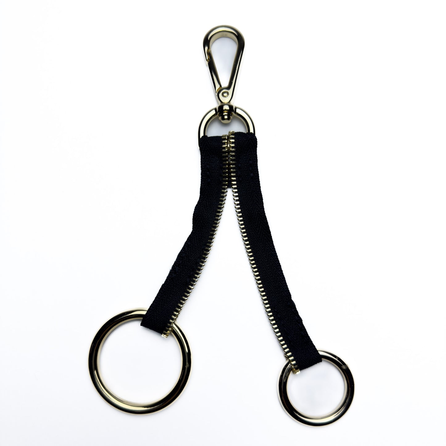 item no.1: brass cherry bag charm