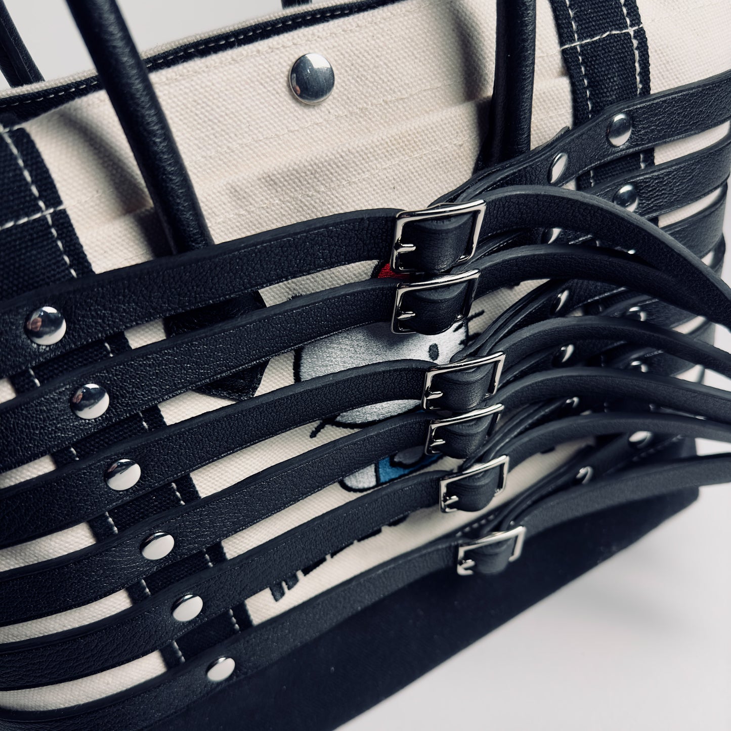 item no.9. harnessify your boring tote.
