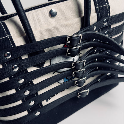 item no.9. harnessify your boring tote.