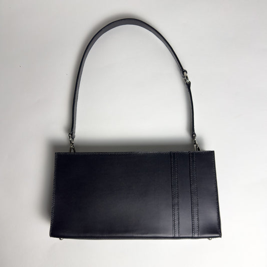 item no.3: a shoulder bag with two stripes